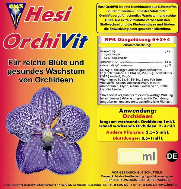 Hesi  OrchiVIT 1000 ml Orchideen - Spezialdünger