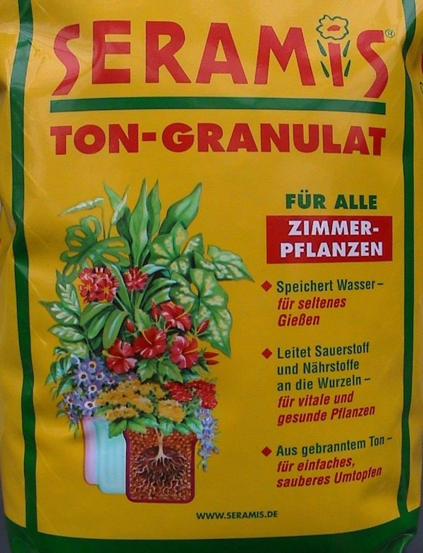 Seramis© Ton-Granulat 2,5 Liter für Zimmerpflanzen